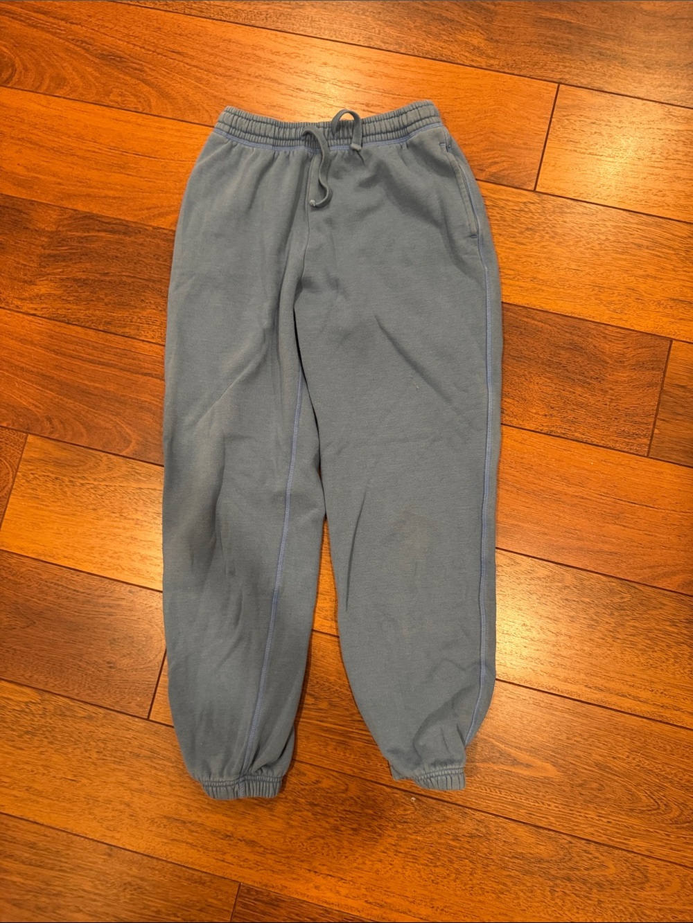 Richer Poorer Blue Jogger Sweatpants | Small | Cotton Blend Lounge Pants
